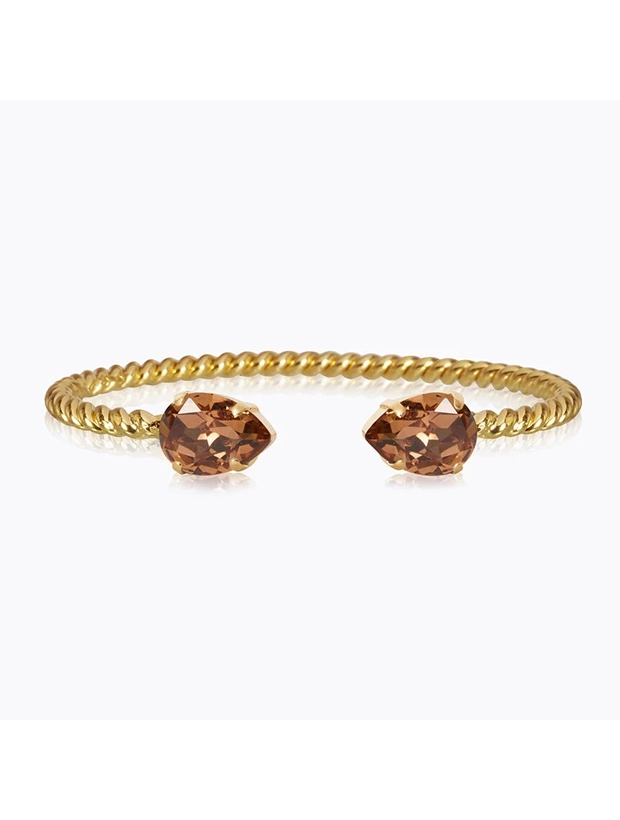 Caroline Svedbom Mini Drop Armband – Guld / ReCreated Light Smoked Topaz 100277139701, handla denna klocka online eller i butik hos klockmaster