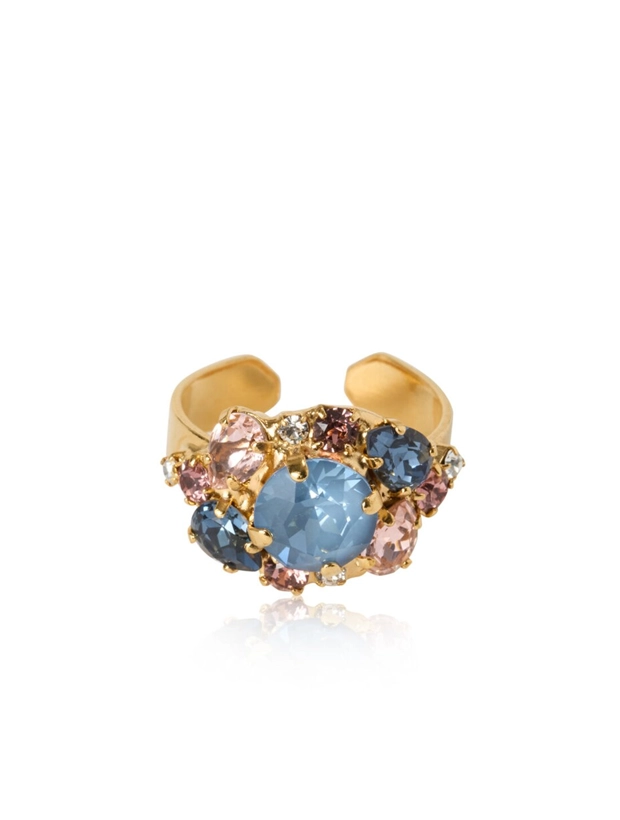 Caroline Svedbom Molly Ring - Guld / Smoked Blue Combo 101804140101, klocka som du kan handla till bra pris hos oss på Klockmaster.