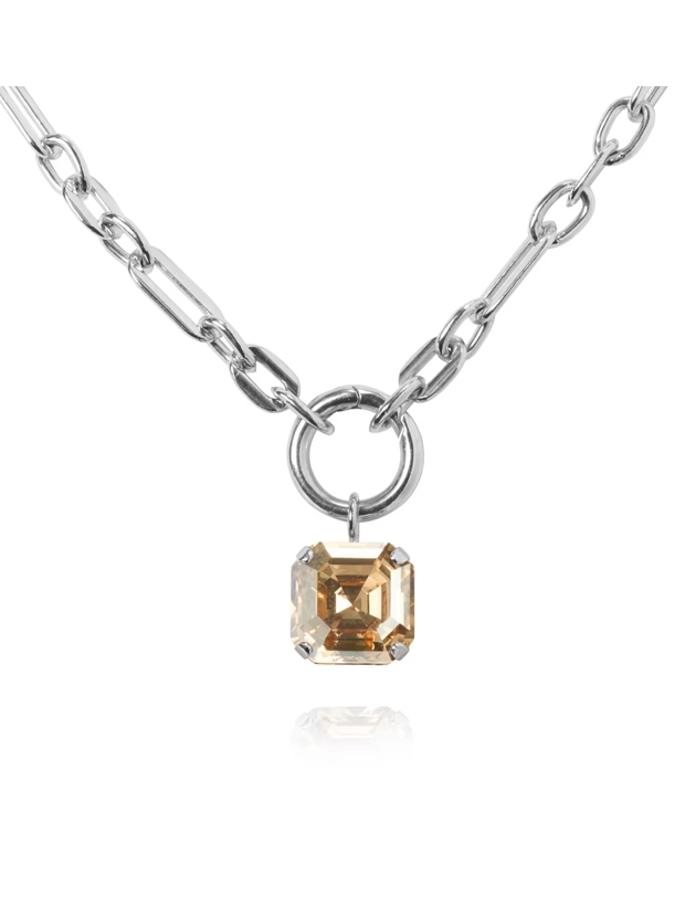 Caroline Svedbom Eve Halsband - Silver / Golden Shadow 102130104001, handla denna klocka online eller i butik hos klockmaster