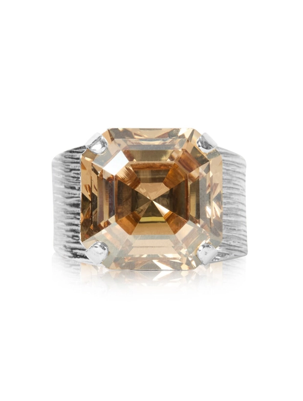 Caroline Svedbom Eve Ring - Silver / Golden Shadow 102132104001, handla denna klocka online eller i butik hos klockmaster