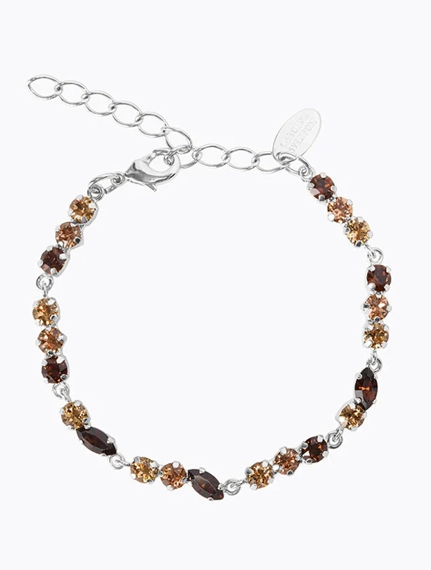 Caroline Svedbom Alelia Armband - Silver / ReCreated Topaz Combo 102144139901, handla denna klocka online eller i butik hos klockmaster