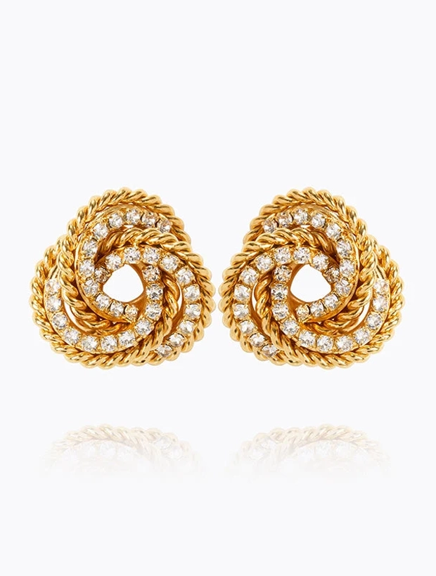 Caroline Svedbom Juliette Örhängen - Guld / Crystal 102159100101, handla denna klocka online eller i butik hos klockmaster