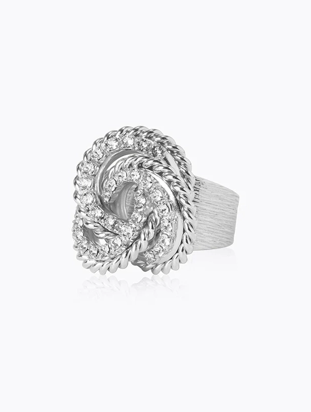 Caroline Svedbom Juliette Ring - Silver / Crystal 102162100101, klocka som du kan handla till bra pris hos oss på Klockmaster.