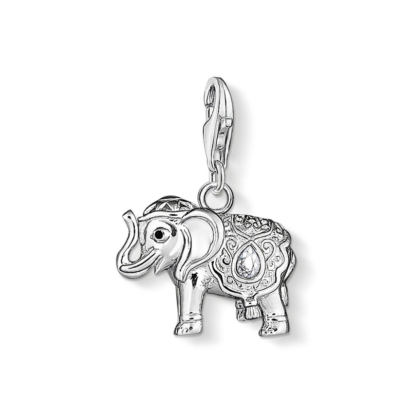 Thomas Sabo Charm Pendant Indian Elephant 1050-041-14, handla denna klocka online eller i butik hos klockmaster