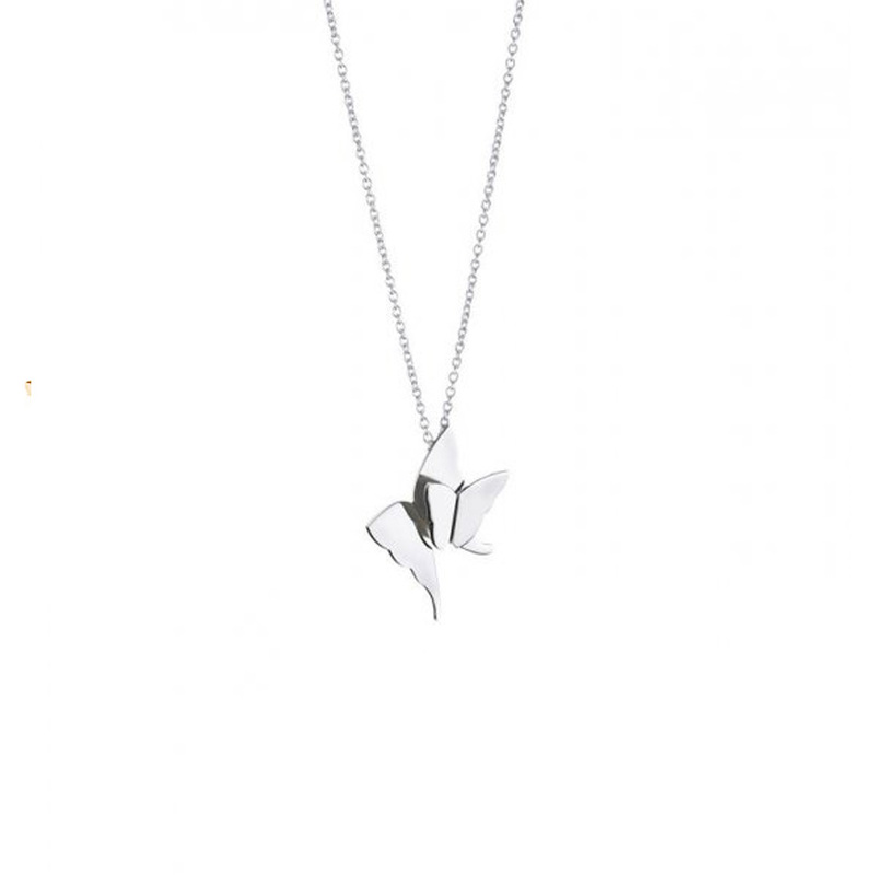 Efva Attling Halsband Miss Butterfly Pendant -Silver 11-100-00602-0000, handla denna klocka online eller i butik hos klockmaster