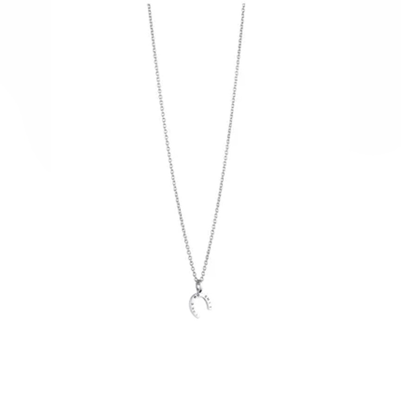 Efva Attling Halsband Take No Shit - Silver 11-100-00876-0000, handla denna klocka online eller i butik hos klockmaster