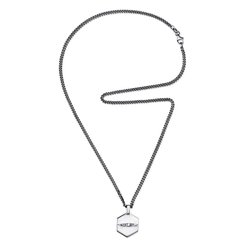 Efva Attling Halsband First Cut - Silver 11-100-02363-0050, handla denna klocka online eller i butik hos klockmaster