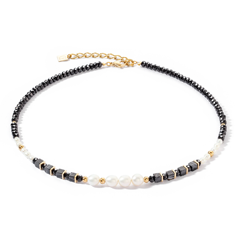 Coeur de Lion Halsband Black-White  113210-1314, handla denna klocka online eller i butik hos klockmaster