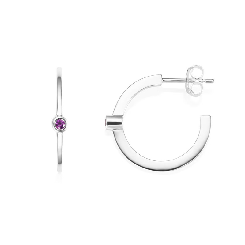 Efva Attling Örhängen Micro Blink Hoops – Silver 12-100-01896-0000, handla denna klocka online eller i butik hos klockmaster