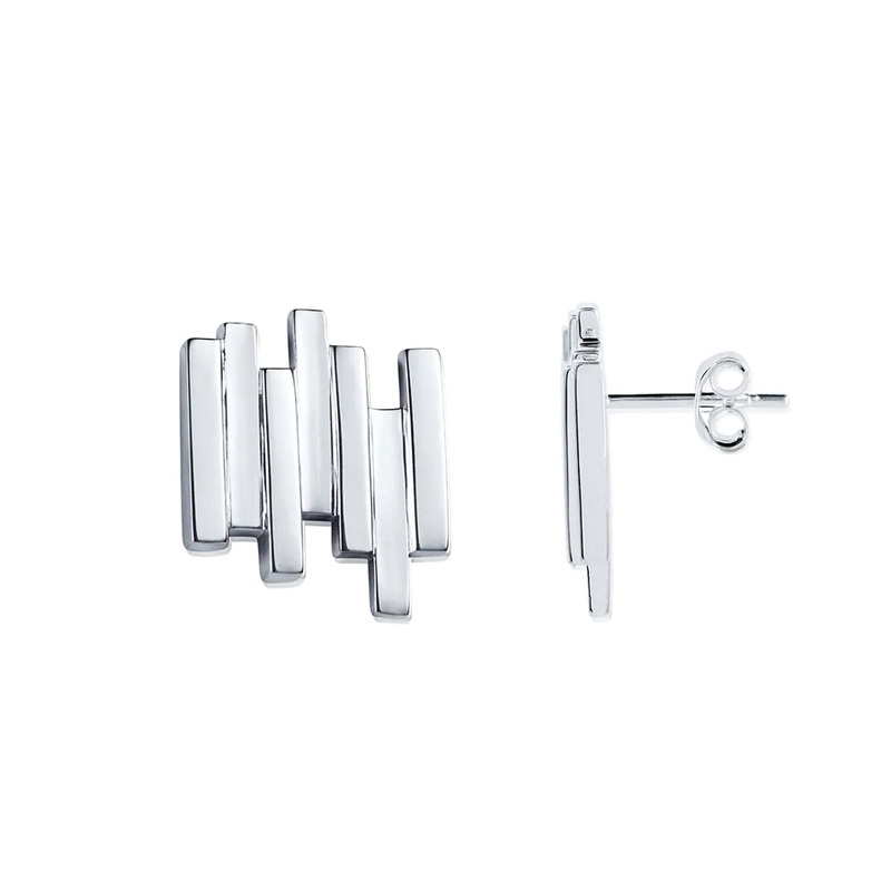 Efva Attling Örhängen Stairway To Heaven - Silver 12-100-02035-0000, handla denna klocka online eller i butik hos klockmaster