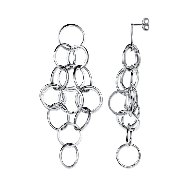 Efva Attling Örhängen Messy Ring - Silver 12-100-02360-0000, handla denna klocka online eller i butik hos klockmaster