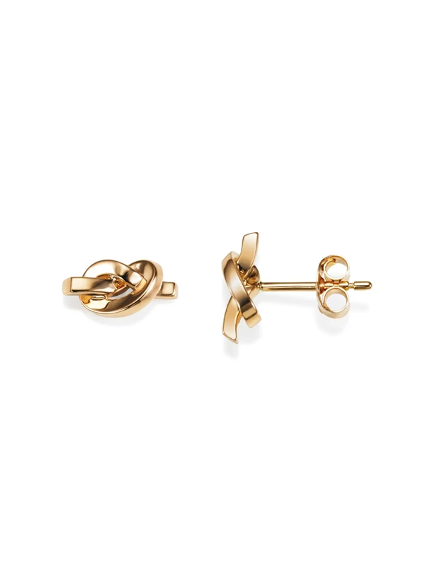 Efva Attling Love Knot Örhängen Guld 12-108-00968-0000, klocka som du kan handla till bra pris hos oss på Klockmaster.