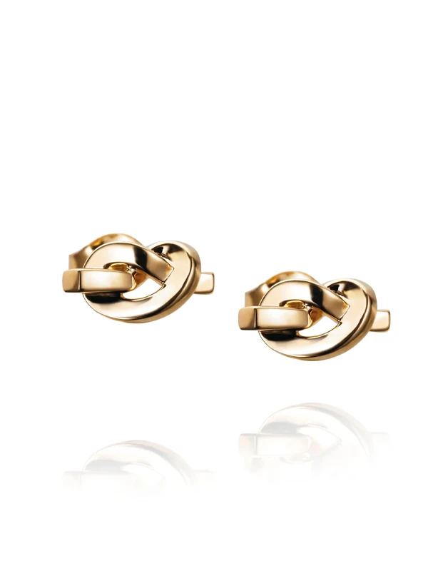 Efva Attling Love Knot Örhängen Guld 12-108-00968-0000, handla denna klocka online eller i butik hos klockmaster