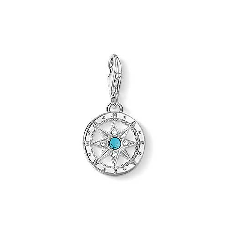 Thomas Sabo Charm Pendant Compass 1228-405-17, handla denna klocka online eller i butik hos klockmaster
