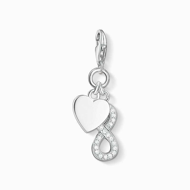 Thomas Sabo Charm Pendant Heart With Infinity 1248-051-14, handla denna klocka online eller i butik hos klockmaster