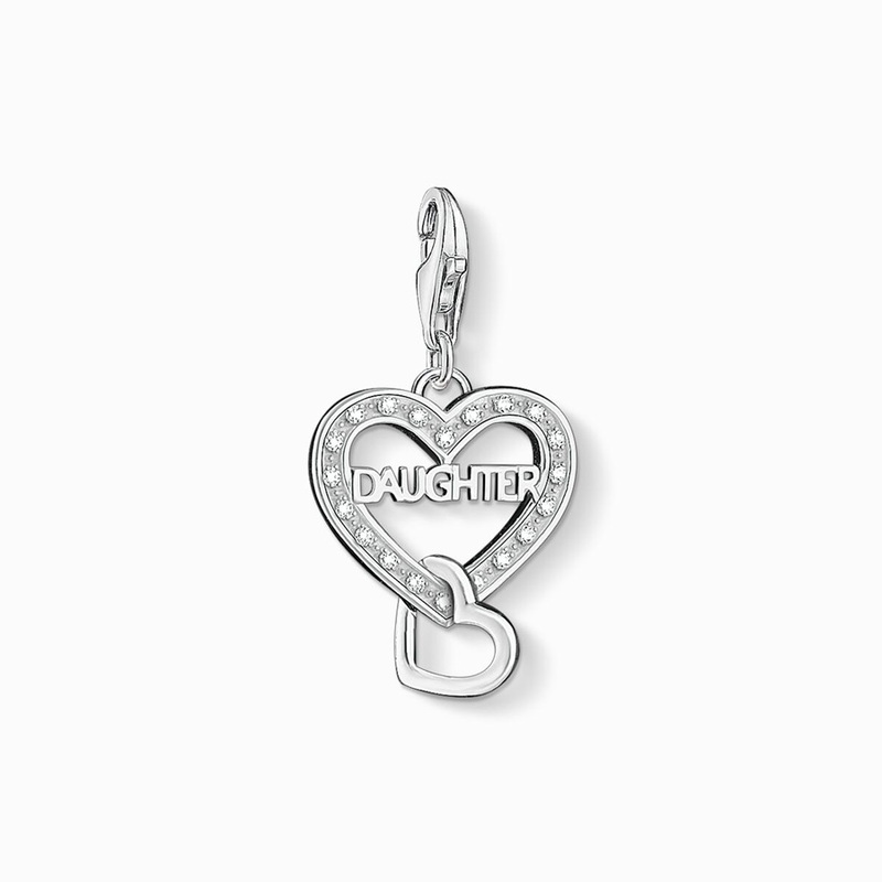 Thomas Sabo Charm Pendant Daughter 1267-051-14, handla denna klocka online eller i butik hos klockmaster