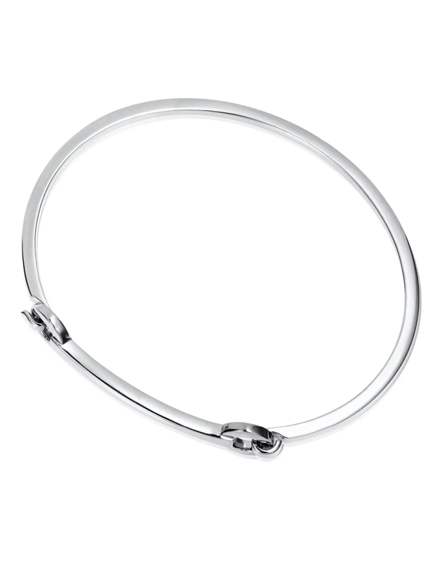 Efva Attling Bianca Cuff Medium Silver 14-100-02456-0003, klocka som du kan handla till bra pris hos oss på Klockmaster.