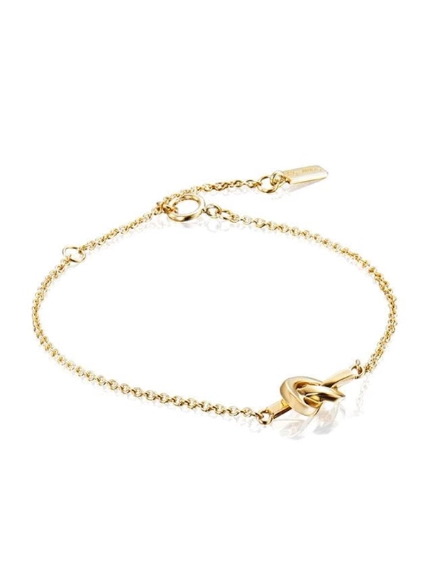 Efva Attling Armband Love Knot - Guld 14-108-00967-1519, klocka som du kan handla till bra pris hos oss på Klockmaster.