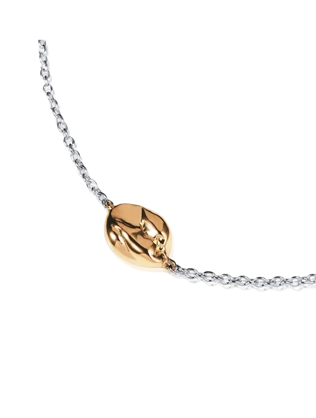 Efva Attling Nugget Armband Guld/Silver 14-109-02434-1619, klocka som du kan handla till bra pris hos oss på Klockmaster.