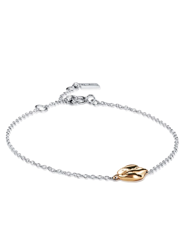 Efva Attling Nugget Armband Guld/Silver 14-109-02434-1619, klocka som du kan handla till bra pris hos oss på Klockmaster.