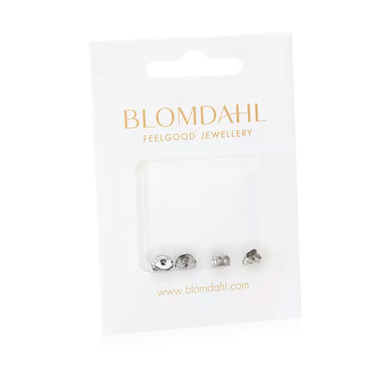 Blomdahl NT Hudvänliga örhänge ryggar för titan örhängen 15-1200-04-4, handla denna klocka online eller i butik hos klockmaster