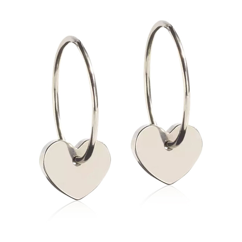 Blomdahl NT Ear Ring, Pendant Heart 8 mm 15-1252-7200, handla denna klocka online eller i butik hos klockmaster
