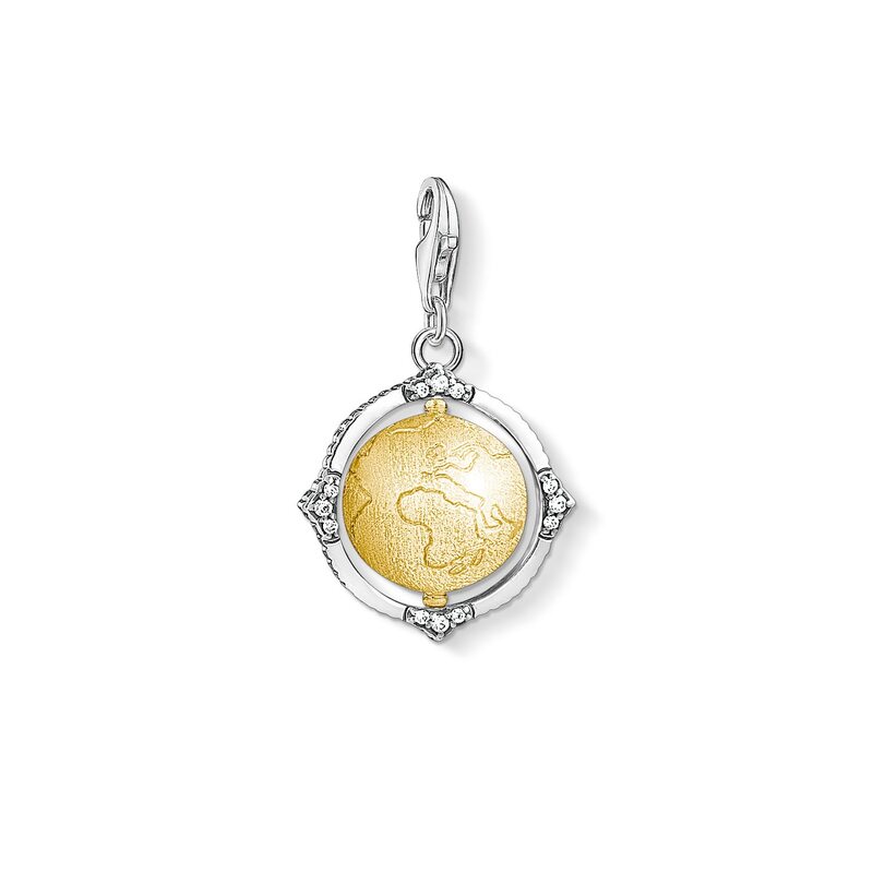 Thomas Sabo Charm pendant Vintage Globe 1711-849-39, handla denna klocka online eller i butik hos klockmaster