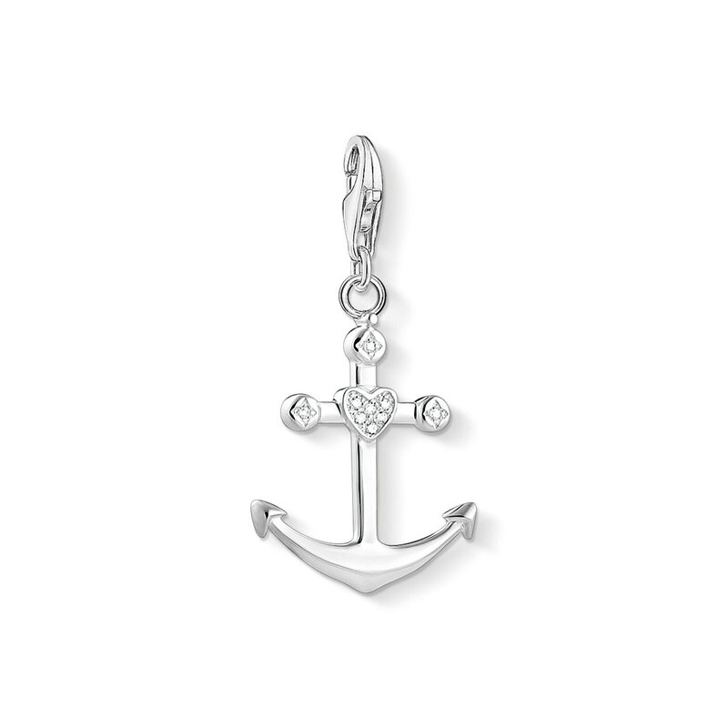 Thomas Sabo Charm Pendant Anchor - Silver 1731-051-14, handla denna klocka online eller i butik hos klockmaster