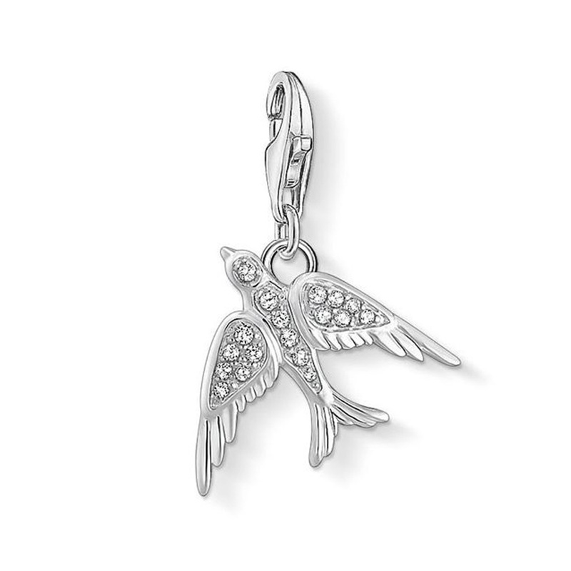 Thomas Sabo Charm Pendant Bird - Silver 1857-051-14, handla denna klocka online eller i butik hos klockmaster