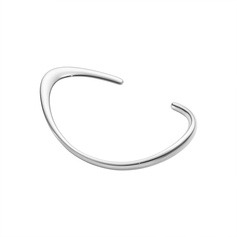 Georg Jensen Armband Offspring Slim Open Bangle - Silver 20000037000M, handla denna klocka online eller i butik hos klockmaster