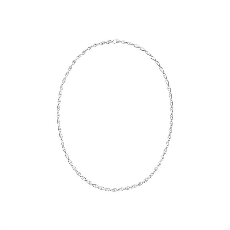Georg Jensen Reflect Link Halsband Silver 20001094, handla denna klocka online eller i butik hos klockmaster
