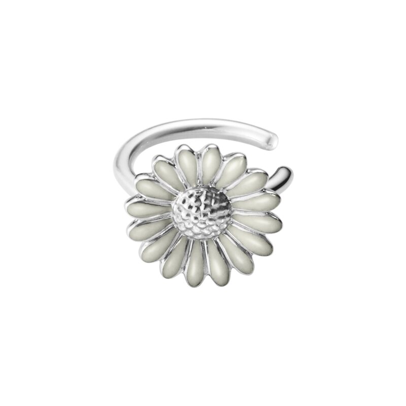 Georg Jensen Daisy Öronmanschett - Vit 20001130, handla denna klocka online eller i butik hos klockmaster