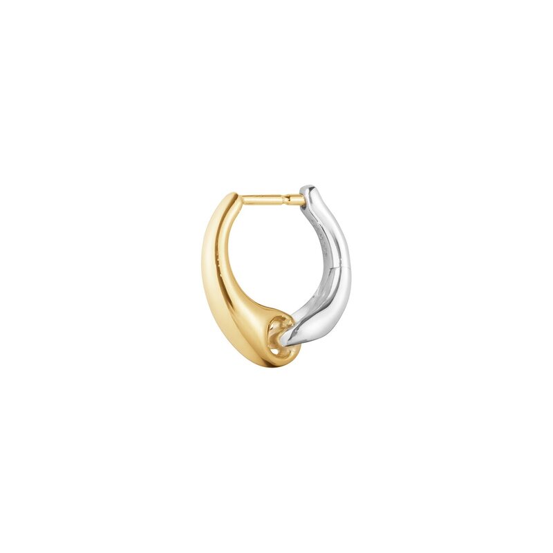 Georg Jensen Reflect Small Earhoop Silver, Single 20001179, handla denna klocka online eller i butik hos klockmaster