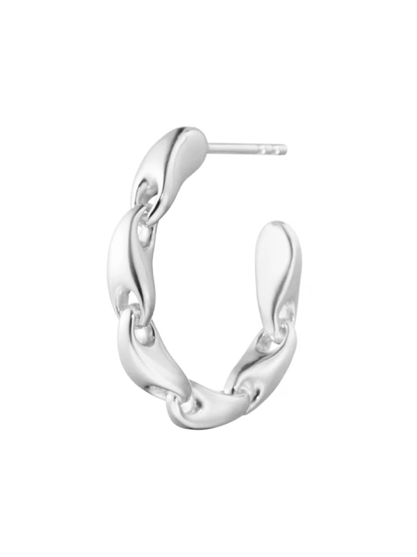 Georg Jensen Reflect Kedjeörhänge, Hoop, Enkel - Silver 20001515, handla denna klocka online eller i butik hos klockmaster