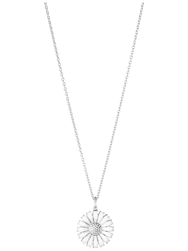 Georg Jensen Daisy Hängsmycke Silver/Vit 20001534, handla denna klocka online eller i butik hos klockmaster