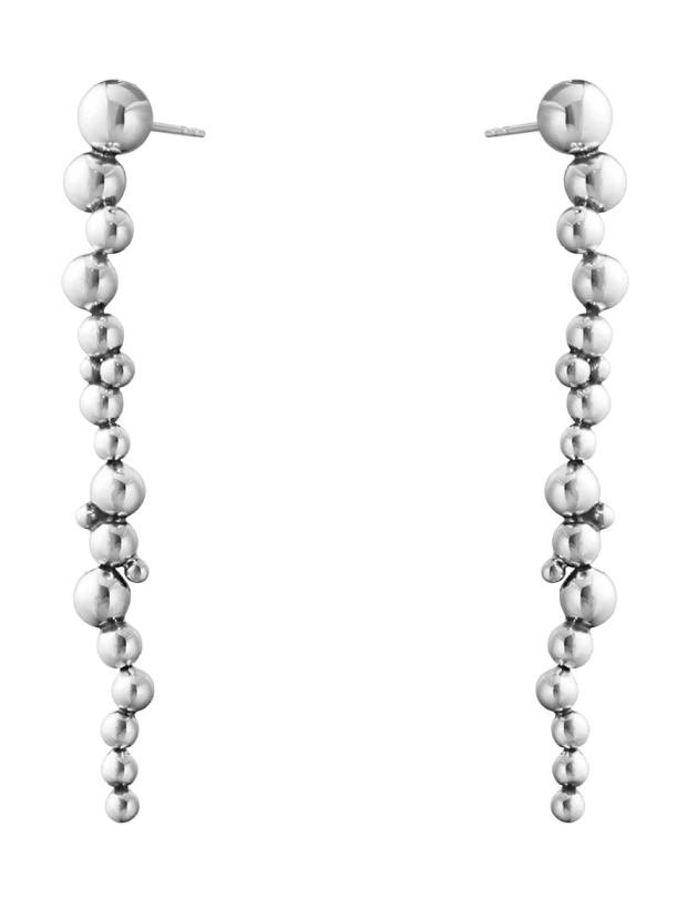 Georg Jensen Moonlight Grapes Långa Örhängen - Silver 20001632, handla denna klocka online eller i butik hos klockmaster