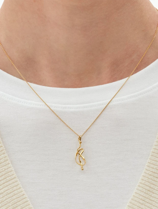 Georg Jensen Torun Hänge - Guld 20001680, klocka som du kan handla till bra pris hos oss på Klockmaster.