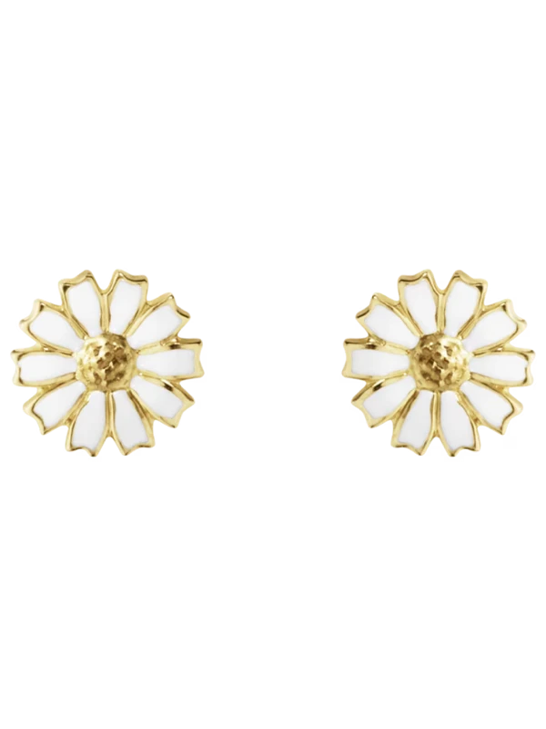 Georg Jensen Örhängen Daisy - Guld/Vit 20001719, handla denna klocka online eller i butik hos klockmaster
