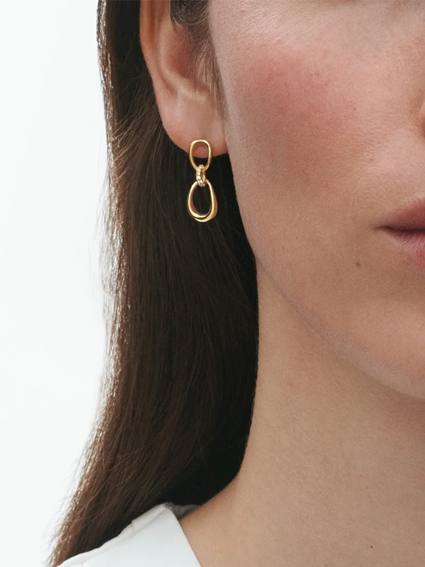 Georg Jensen Offspring Örhängen - Guld 20001752, klocka som du kan handla till bra pris hos oss på Klockmaster.