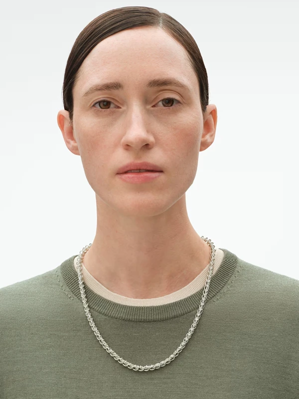 Georg Jensen Halsband Tunt Weft - Silver 20002030, klocka som du kan handla till bra pris hos oss på Klockmaster.