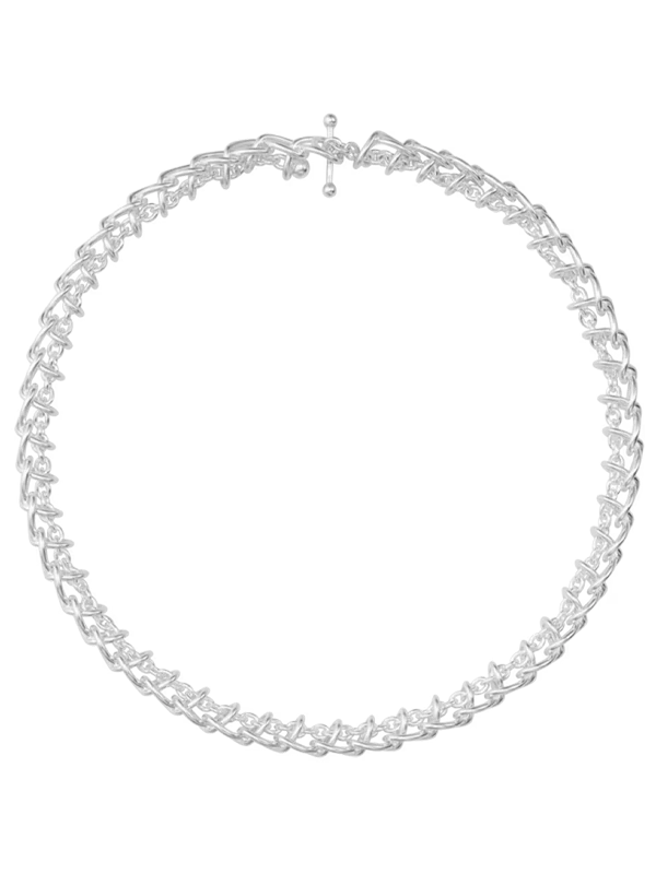 Georg Jensen Halsband Weft - Silver 2000203100ML, handla denna klocka online eller i butik hos klockmaster