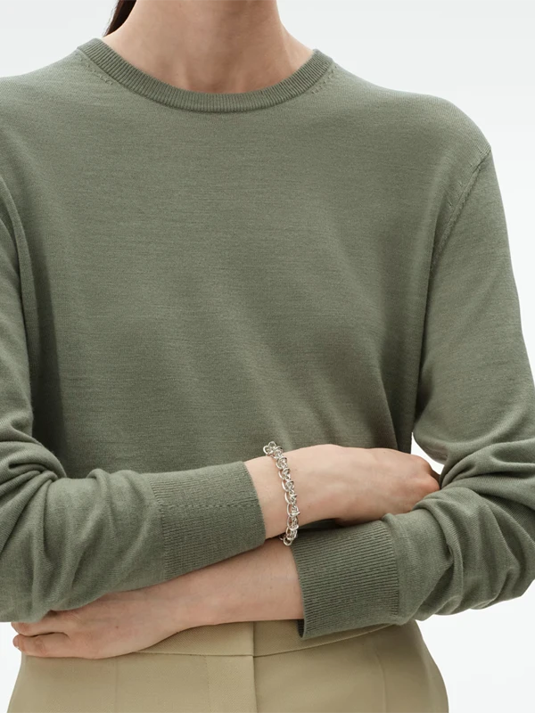 Georg Jensen Armband Weft Medium - Silver 20002033000M, klocka som du kan handla till bra pris hos oss på Klockmaster.