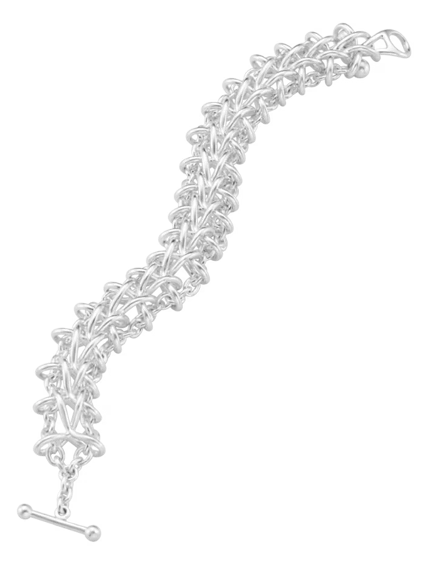 Georg Jensen Armband Weft - Silver 20002034000M, klocka som du kan handla till bra pris hos oss på Klockmaster.