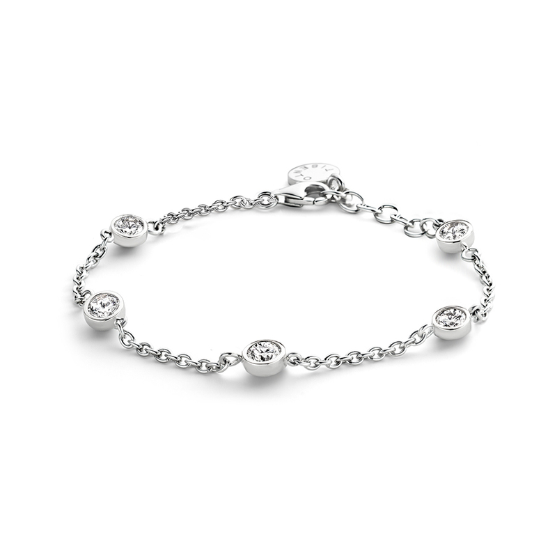 Ti Sento Milano Armband - Silver 2756ZI, handla denna klocka online eller i butik hos klockmaster