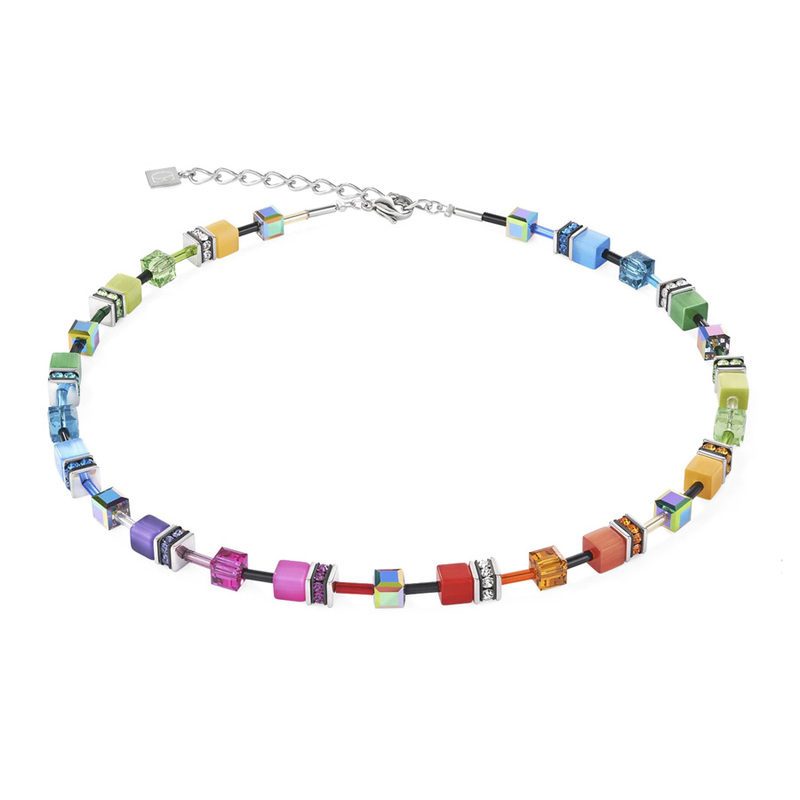 Coeur de Lion Halsband GeoCUBE Multifärgat 283810-1520, handla denna klocka online eller i butik hos klockmaster