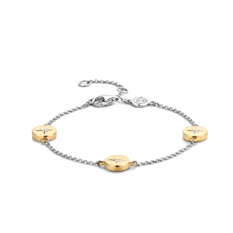 Ti Sento Milano Armband - Guld och Silver 2941ZY, handla denna klocka online eller i butik hos klockmaster