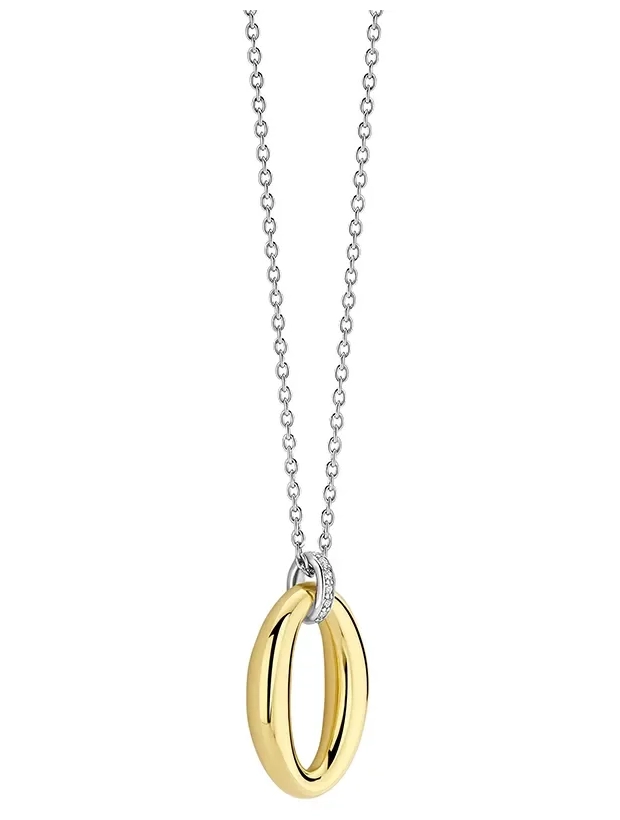 Ti Sento Classic Soft Oval Halsband - Guld 34091ZY/42, klocka som du kan handla till bra pris hos oss på Klockmaster.