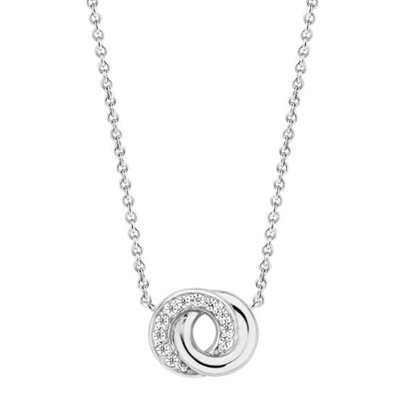 Ti Sento Milano Halsband - Silver 3915ZI/42, handla denna klocka online eller i butik hos klockmaster