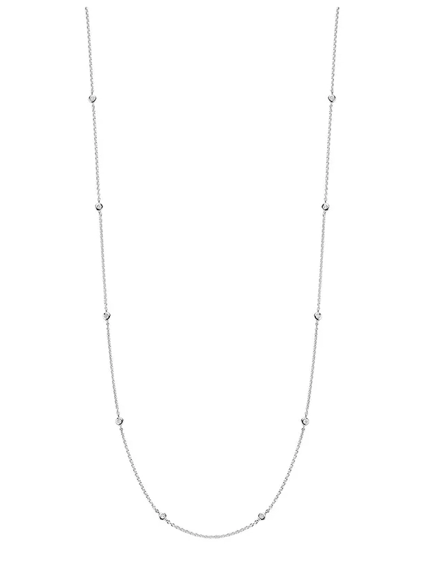 Ti Sento Basic Zirconia Halsband 42cm - Silver 3978ZI/42, handla denna klocka online eller i butik hos klockmaster