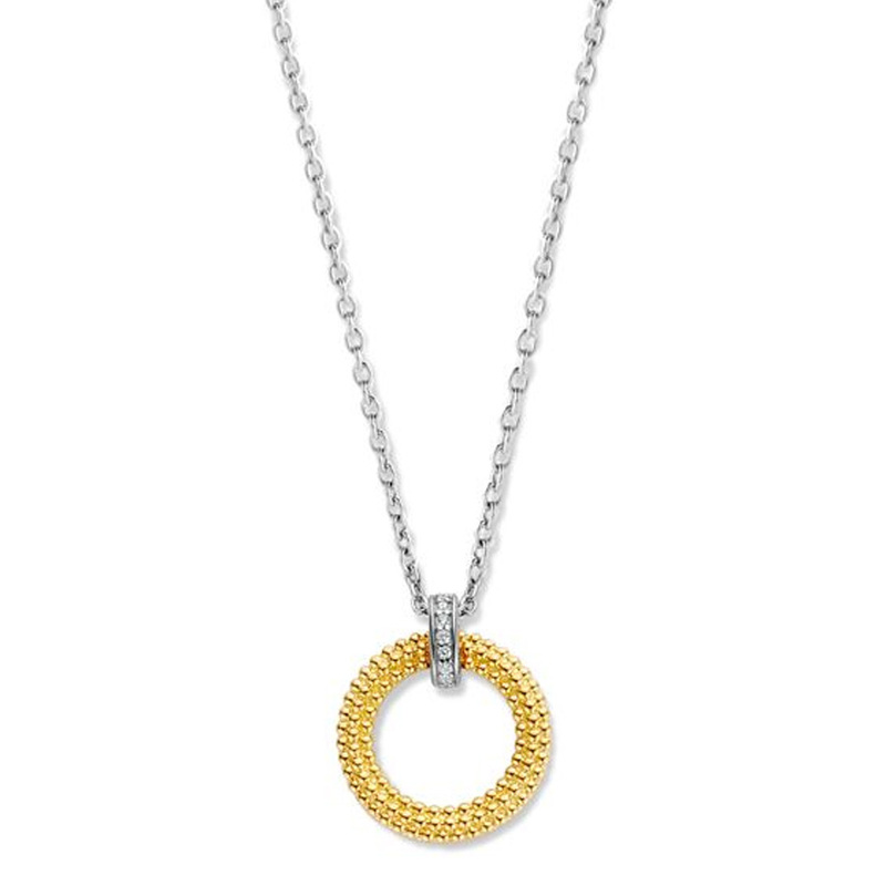 Ti Sento Milano Halsband - Guld och Silver 3999ZY/42, handla denna klocka online eller i butik hos klockmaster